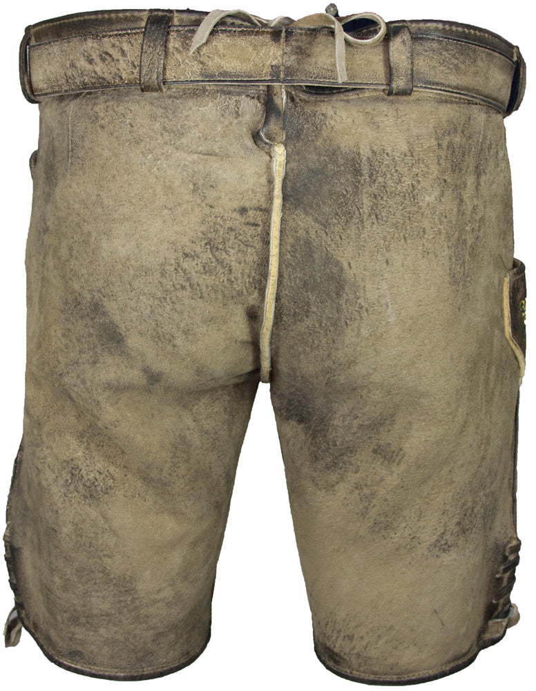 trachtenland-maddox-kurze-herren-lederhose-hartsee-mit-g-rtel-erde-gold image 2