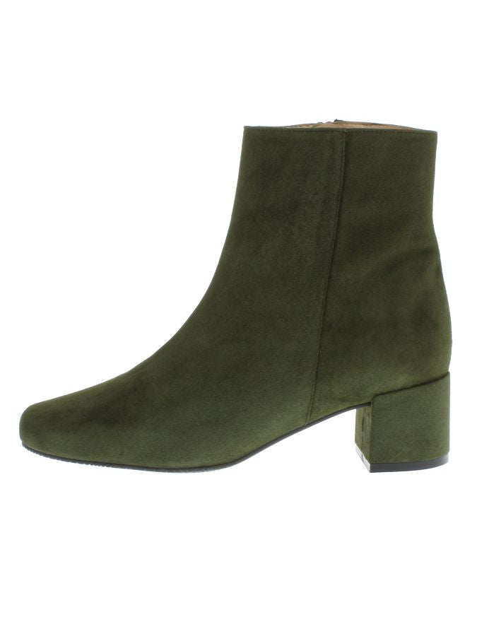 heimatgl-ck-stiefellette-lisa-olive-veloursleder-damenstiefelette image 4