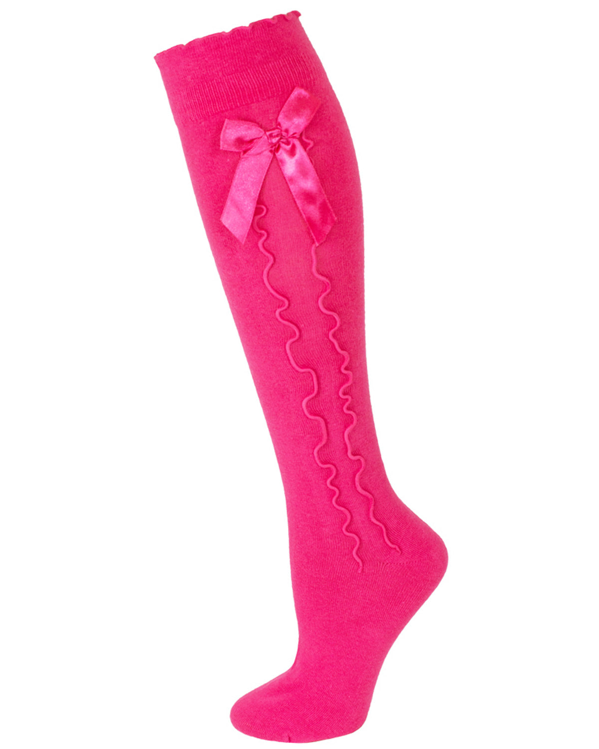 trachtenland-trachten-kniestr-mpfe-mit-schleife-f-r-damen-kniestr-mpfe-pink image 2