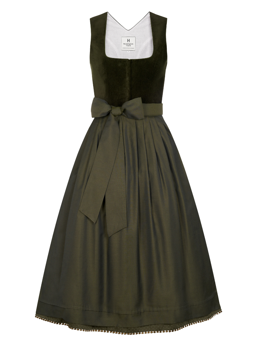 heimatgl-ck-dirndl-emma-oliv-samtdirndl-mit-sch-rze image 1