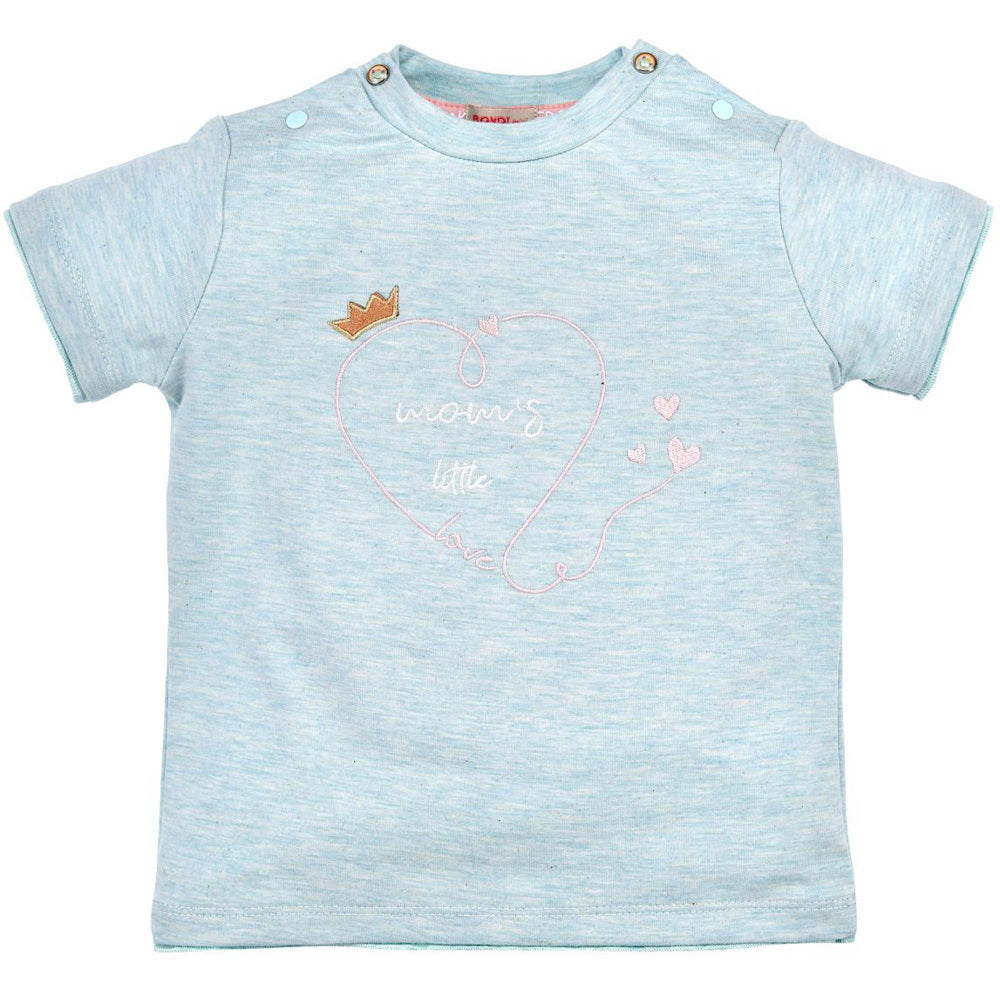 bondi-baby-t-shirt-mom-s-little-love-kurzarm-mint-86572 image 7