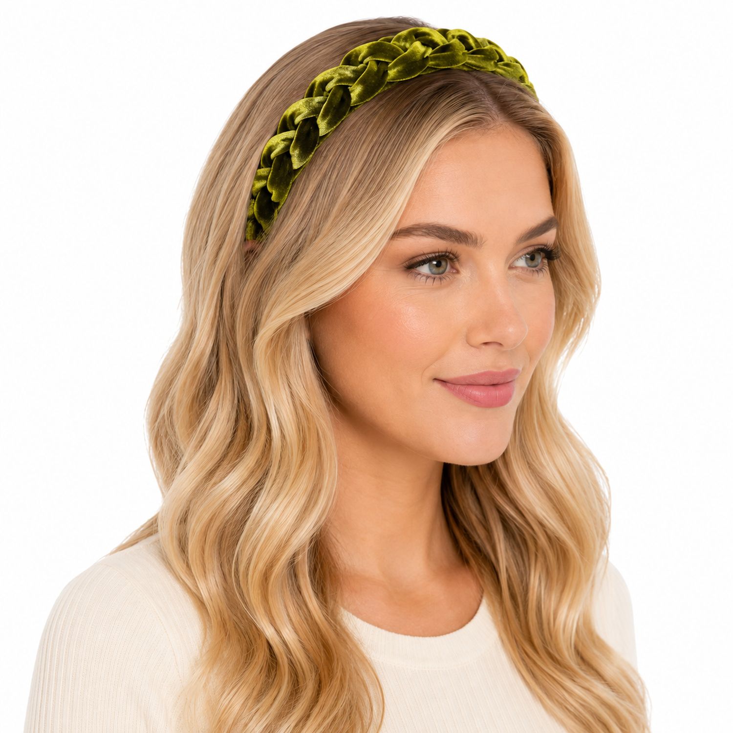 trachtenland-samt-haarreif-aneta-geflochten-hellgr-n-2-cm image 2