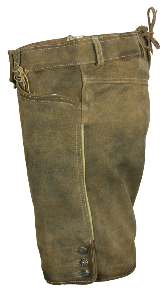 maddox-kurze-damen-lederhose-elsa-hellbraun-antik-buche image 3