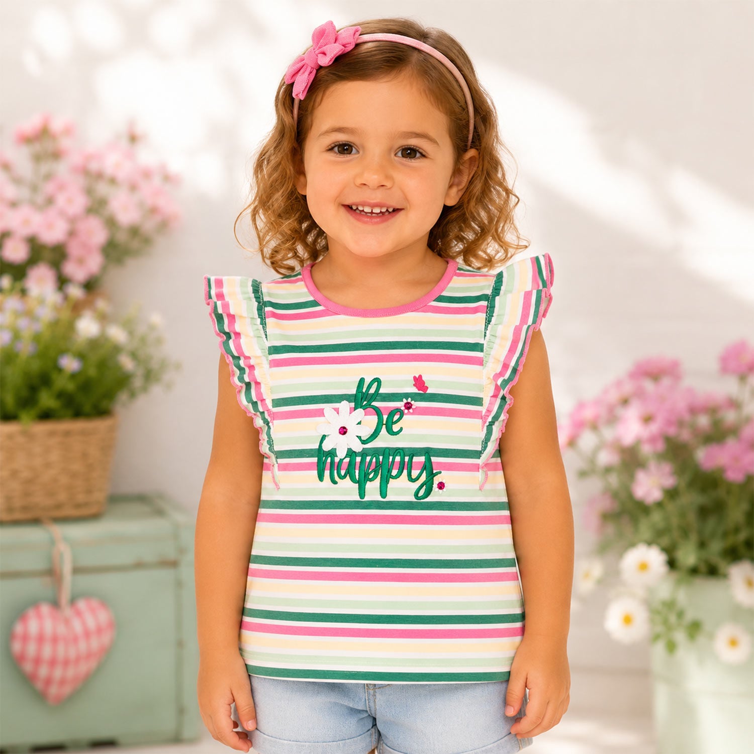 trachtenland-bondi-m-dchen-t-shirt-happy-86881-mehrfarbig-gestreift image 6