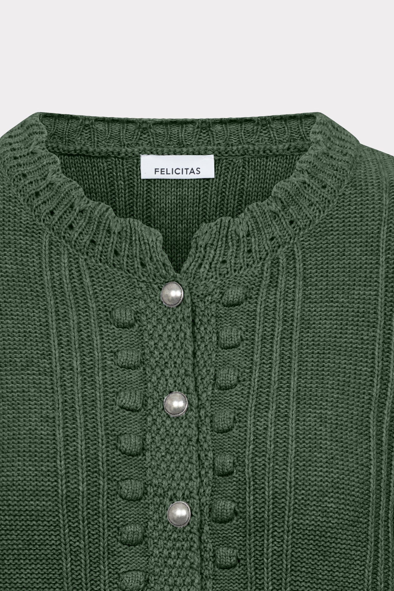 felicitas-claudine-damen-strickcardigan-baumwolle-wolle-silberkn-pfe image 3
