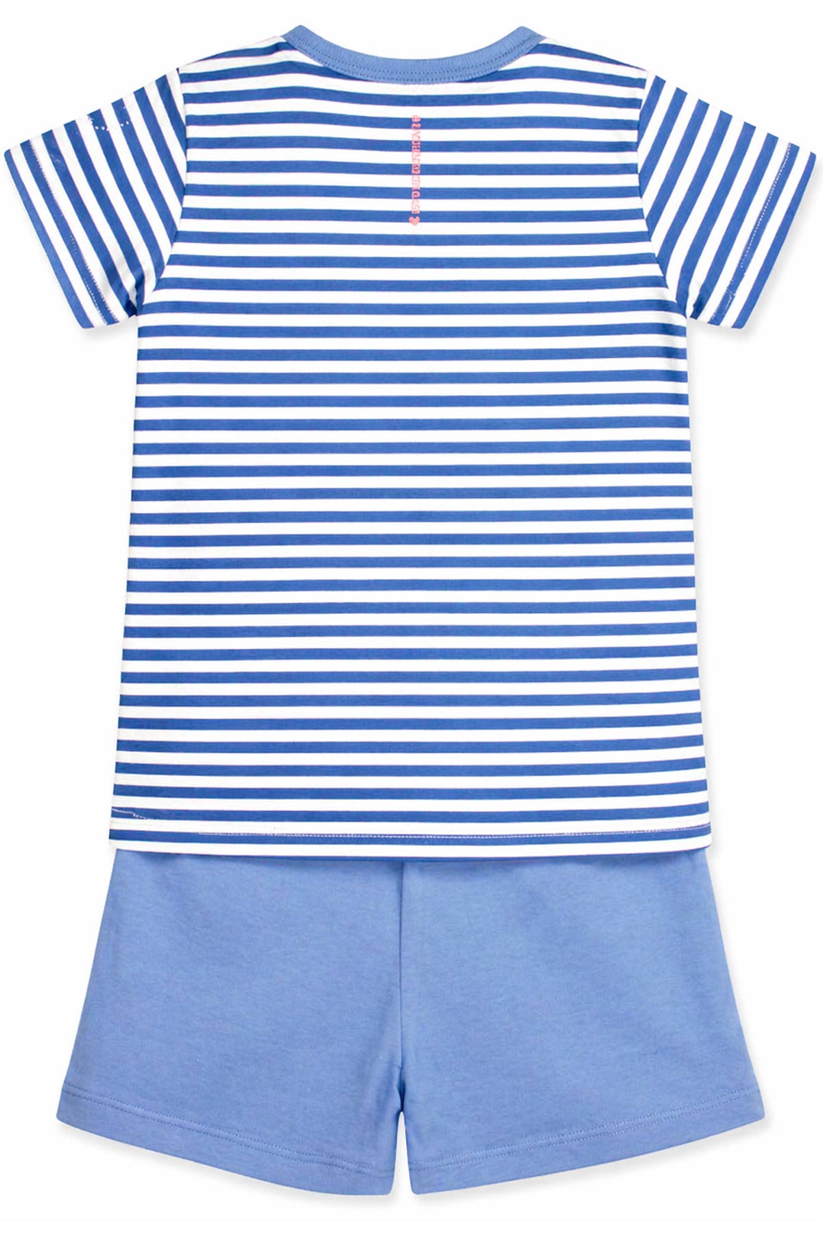 trachtenland-bondi-shorty-schlafanzug-pferde-motiv-36231-blau image 2