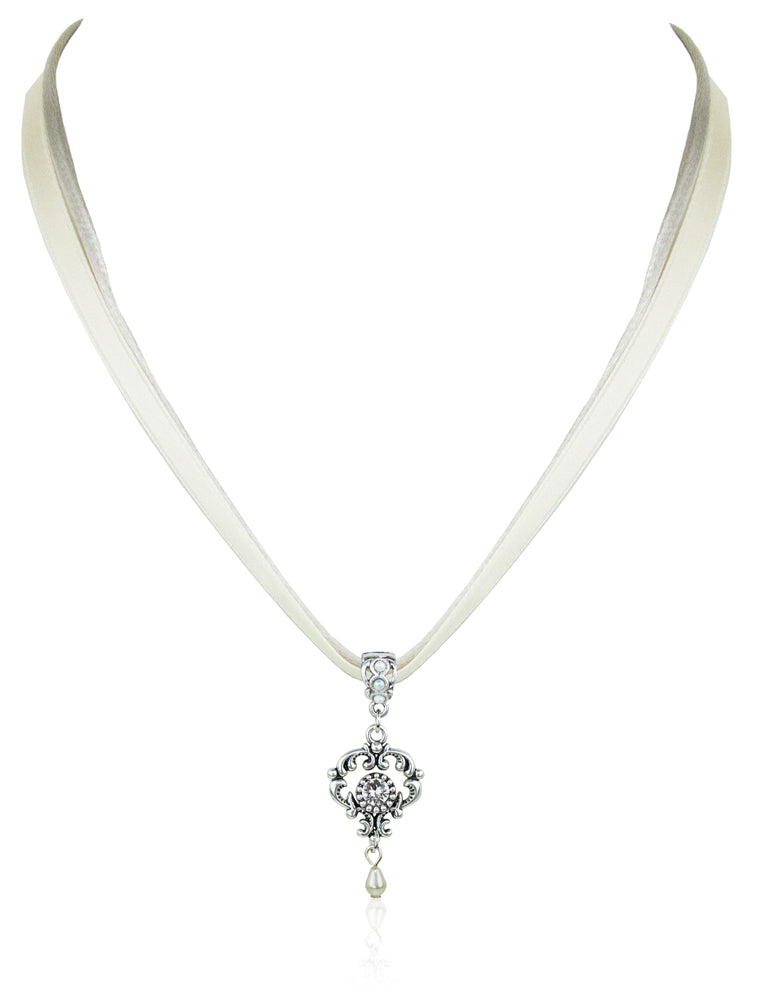 luisia-halskette-malou-ornament-anh-nger-premium-kristall-creme image 2