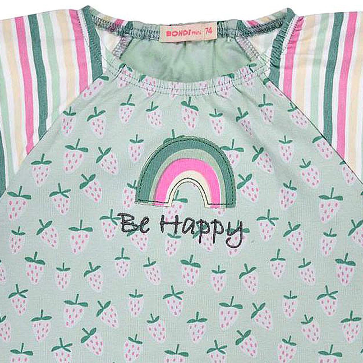 bondi-baby-m-dchen-kleid-erdbeerallover-86885-gr-n image 5