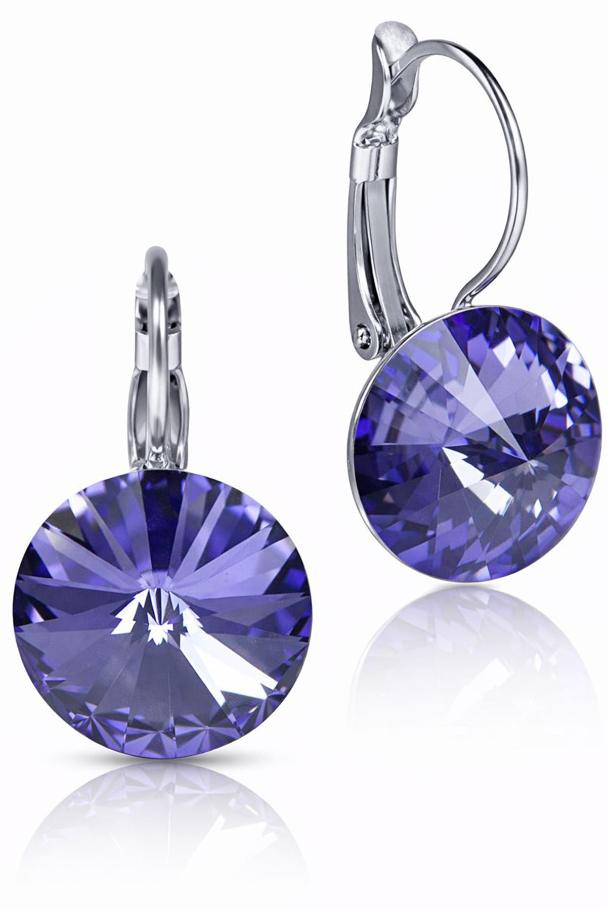 luisia-ohrringe-rivoli-12-mm-tanzanite-mit-swarovski-kristallen image 2