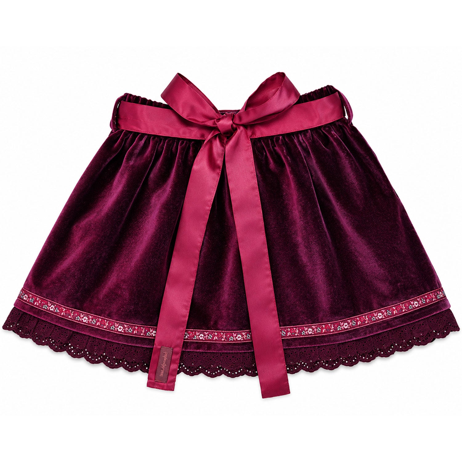 bondi-m-dchen-samtrock-mit-sch-rze-26103-blueberry image 2