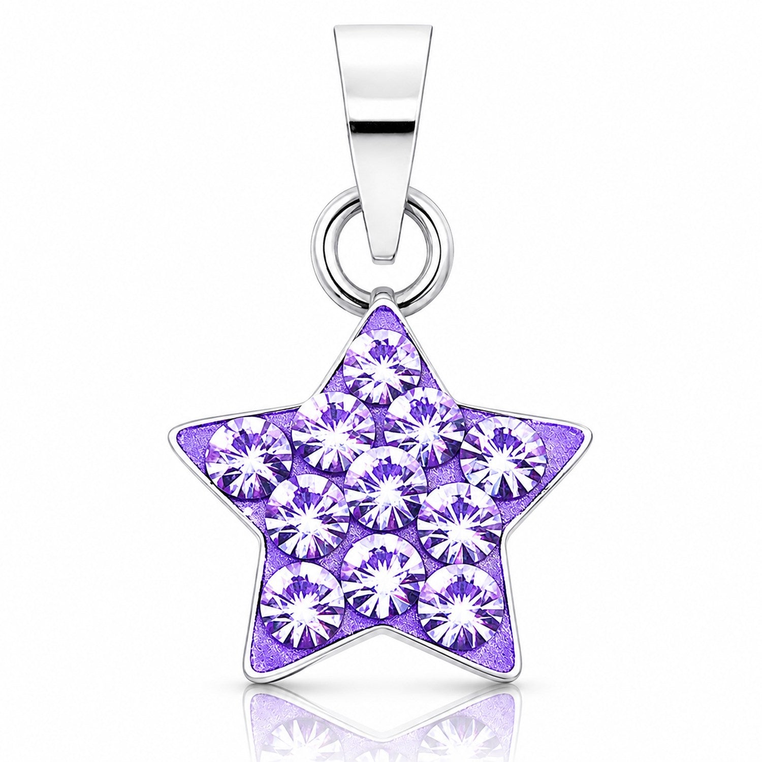 luisia-kettenanh-nger-stern-mit-swarovski-kristallen-flieder image 1