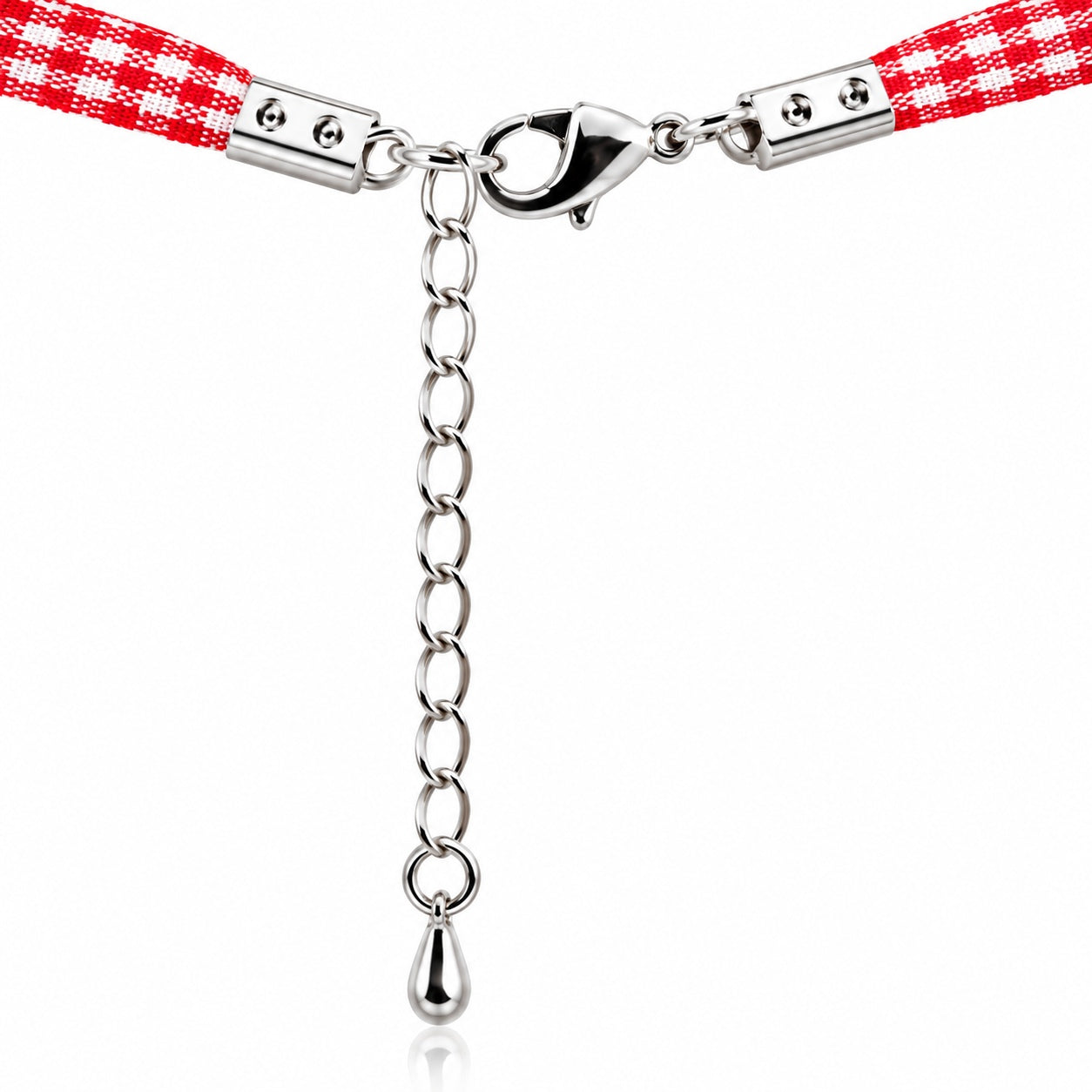 trachtenland-luisia-kinder-halskette-kariert-mit-herz-swarovski-rot image 4