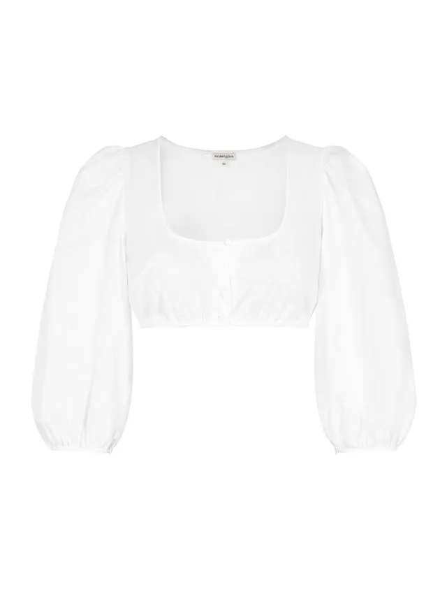heimatgl-ck-bluse-ilvy-damen-baumwollbluse-ballon-rmel image 1