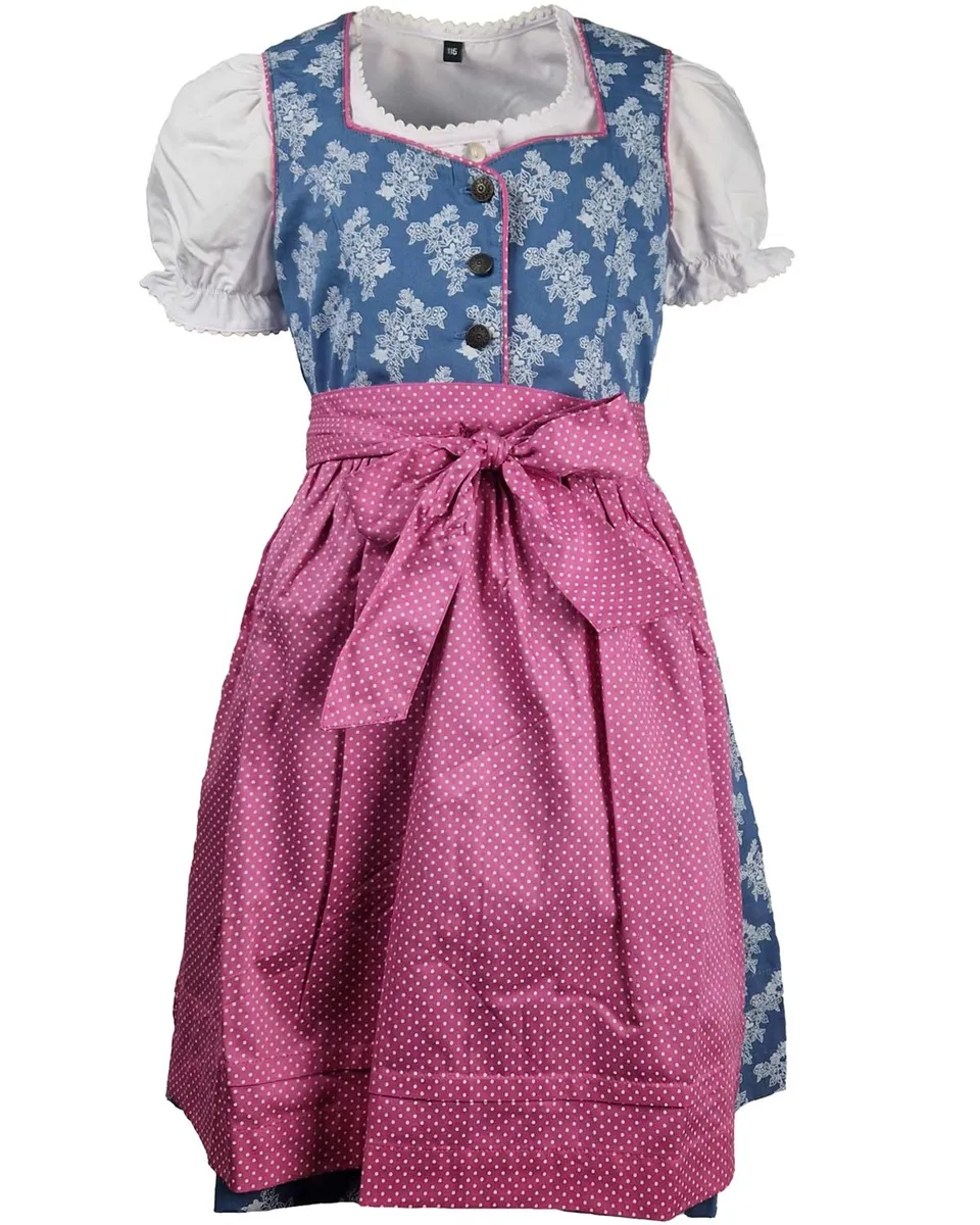 trachtenland-maddox-gabriella-kinder-dirndl-3-tlg-blau-beere-mit-bluse-und-sch-r image 1