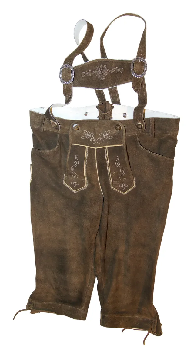 trachten-benkert-rick-lederhose-antik-russ image 1