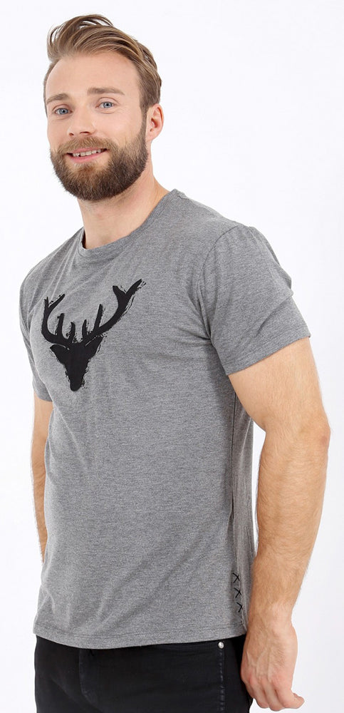 trachtenland-kr-ger-buam-t-shirt-wilder-hirsch-grau image 4