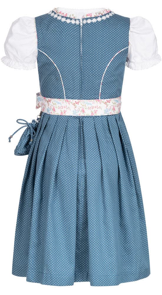 n-bler-kinderdirndl-nala-3-teilig-blau-mit-wei-en-p-nktchen image 2
