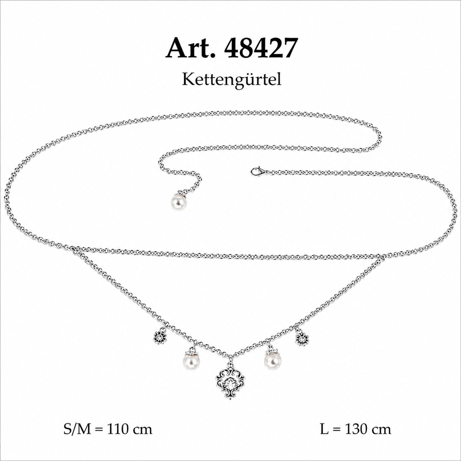 trachtenland-ketten-trachteng-rtel-ornament-perle-edelwei-altsilber image 7