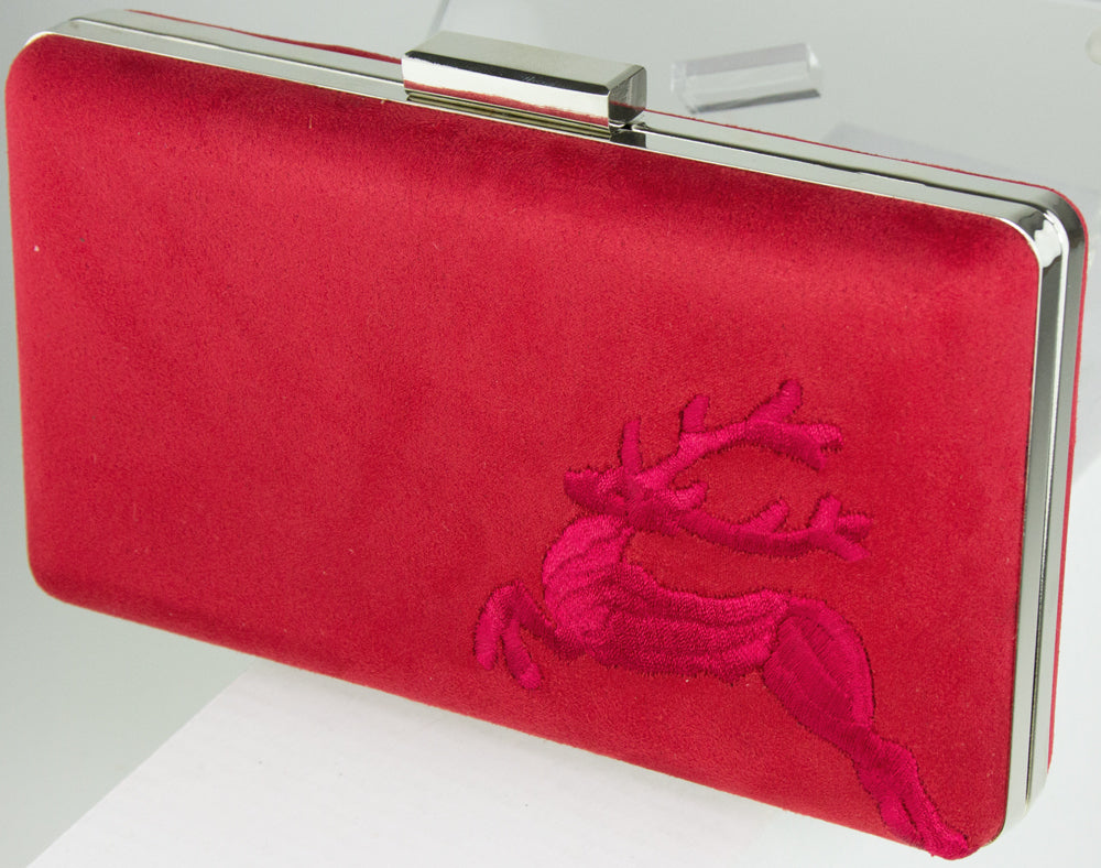 trachtenland-handtasche-mit-hirschstickerei-clutch-rot image 2