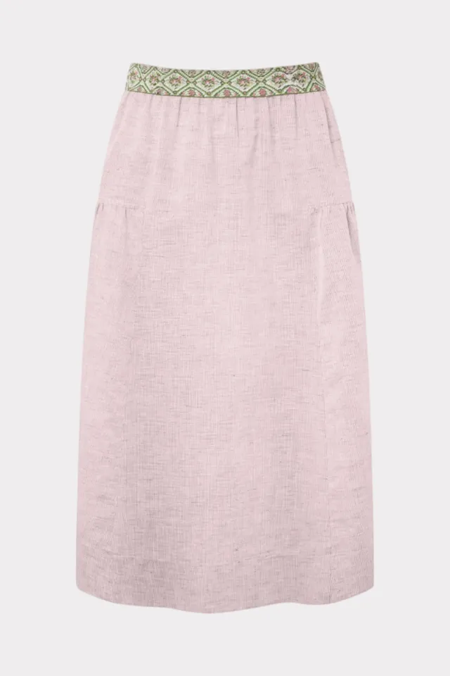 felicitas-damen-leinenrock-raffaela-midirock-80-cm image 1