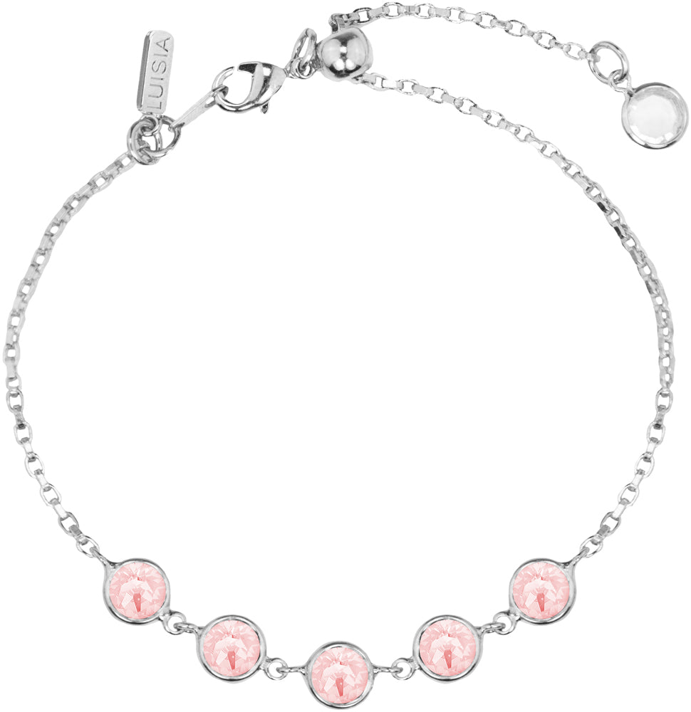 luisia-armband-calanthe-mit-f-nf-premium-kristallen-silber-light-rose image 1