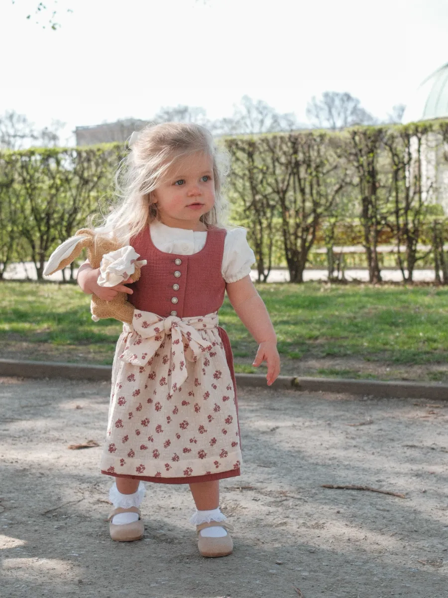 heimatgl-ck-kinderdirndl-mia-rosenholz-musselin-mini-dirndl image 1