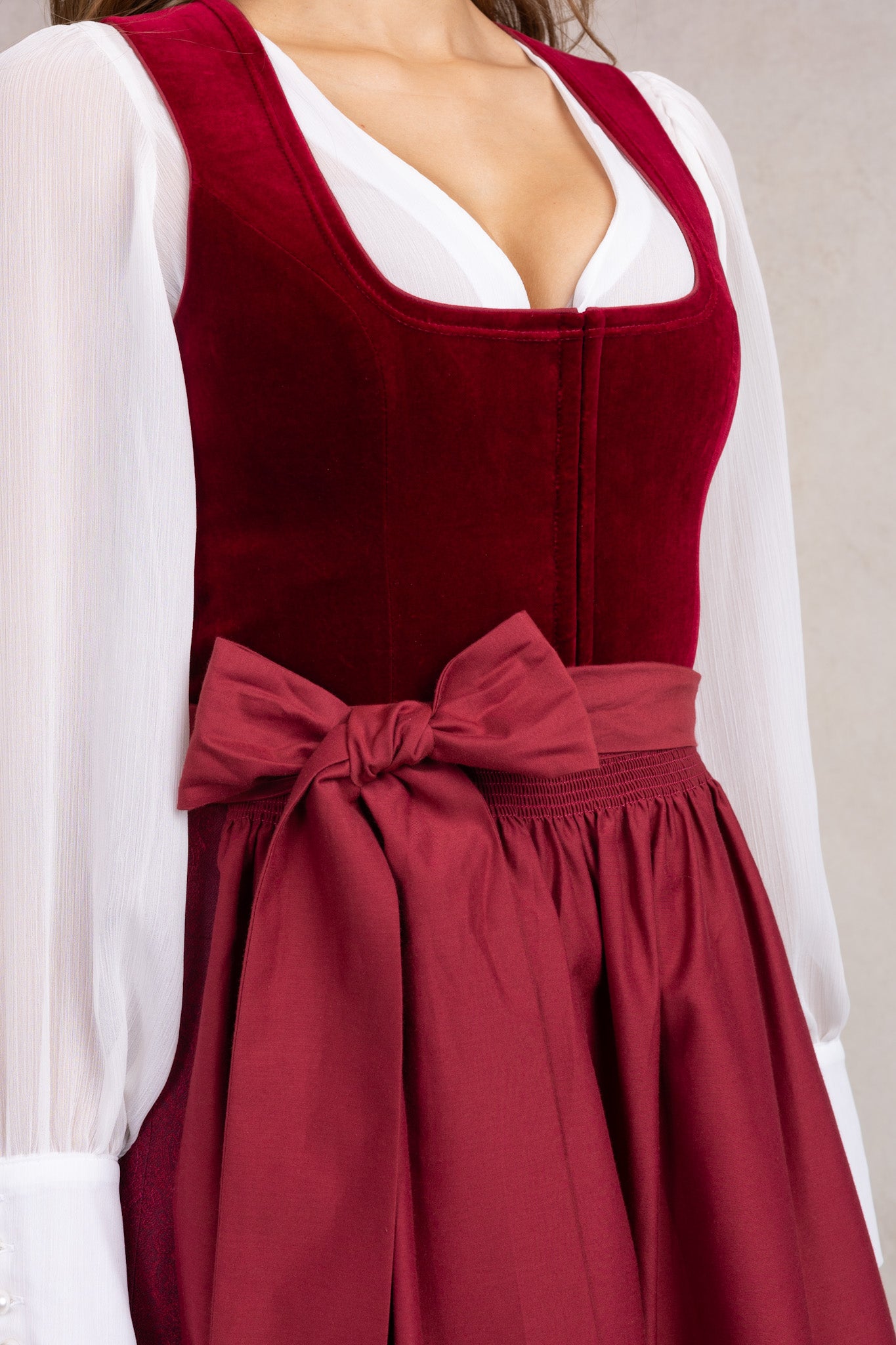 heimatgl-ck-dirndlbluse-anna-damen-chiffon-bluse-langarm image 4