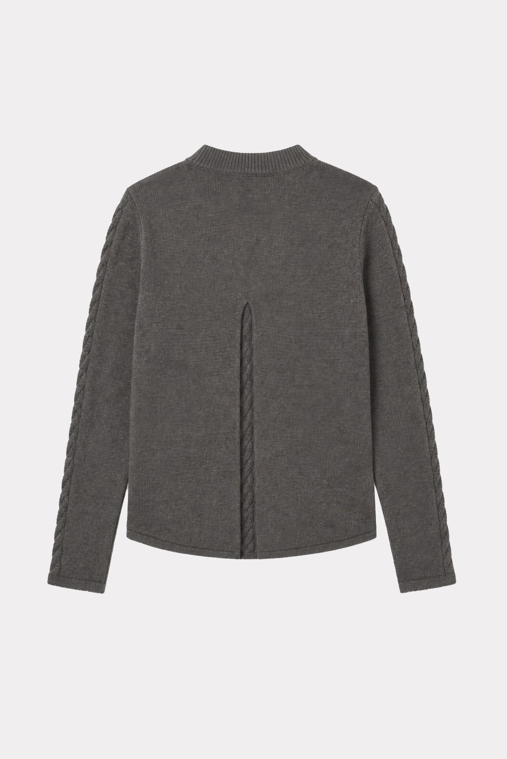 felicitas-palina-damen-strickpullover-zopfmuster-rundhals-wolle image 2