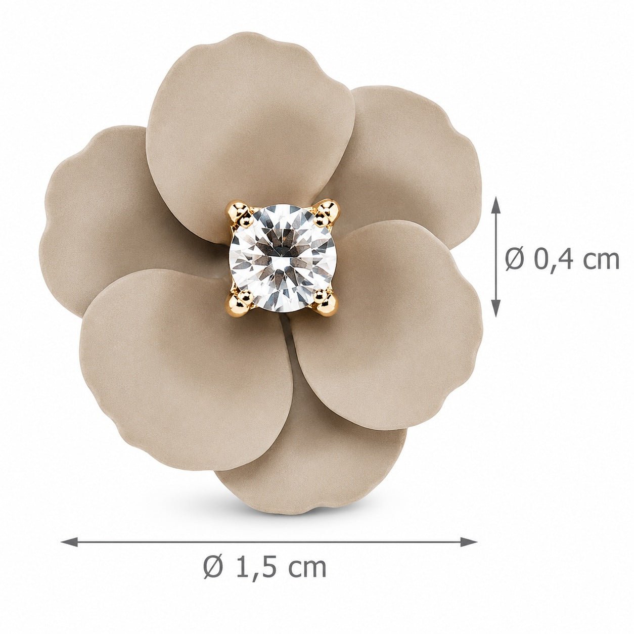 trachtenland-luisia-ohrstecker-nelia-blumen-16-karat-vergoldet-sand image 3