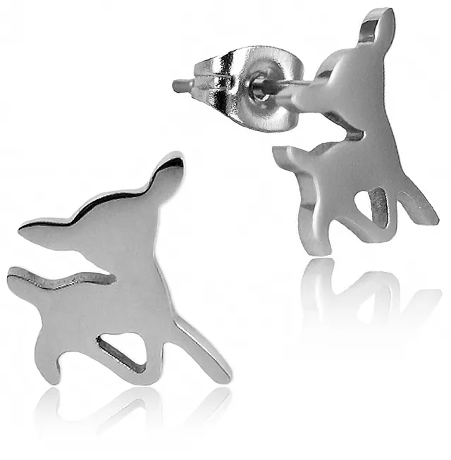 trachtenland-rehkitz-edelstahl-ohrstecker-trachtenschmuck image 1