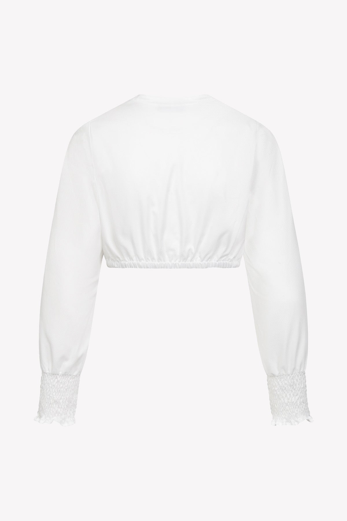 felicitas-damen-dirndlbluse-gaia-baumwolle-smok-langarm image 2