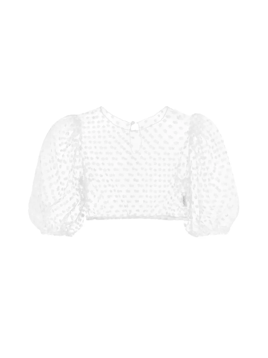 heimatgl-ck-bluse-flora-kurzarm-dirndlbluse-t-ll-stickerei image 1