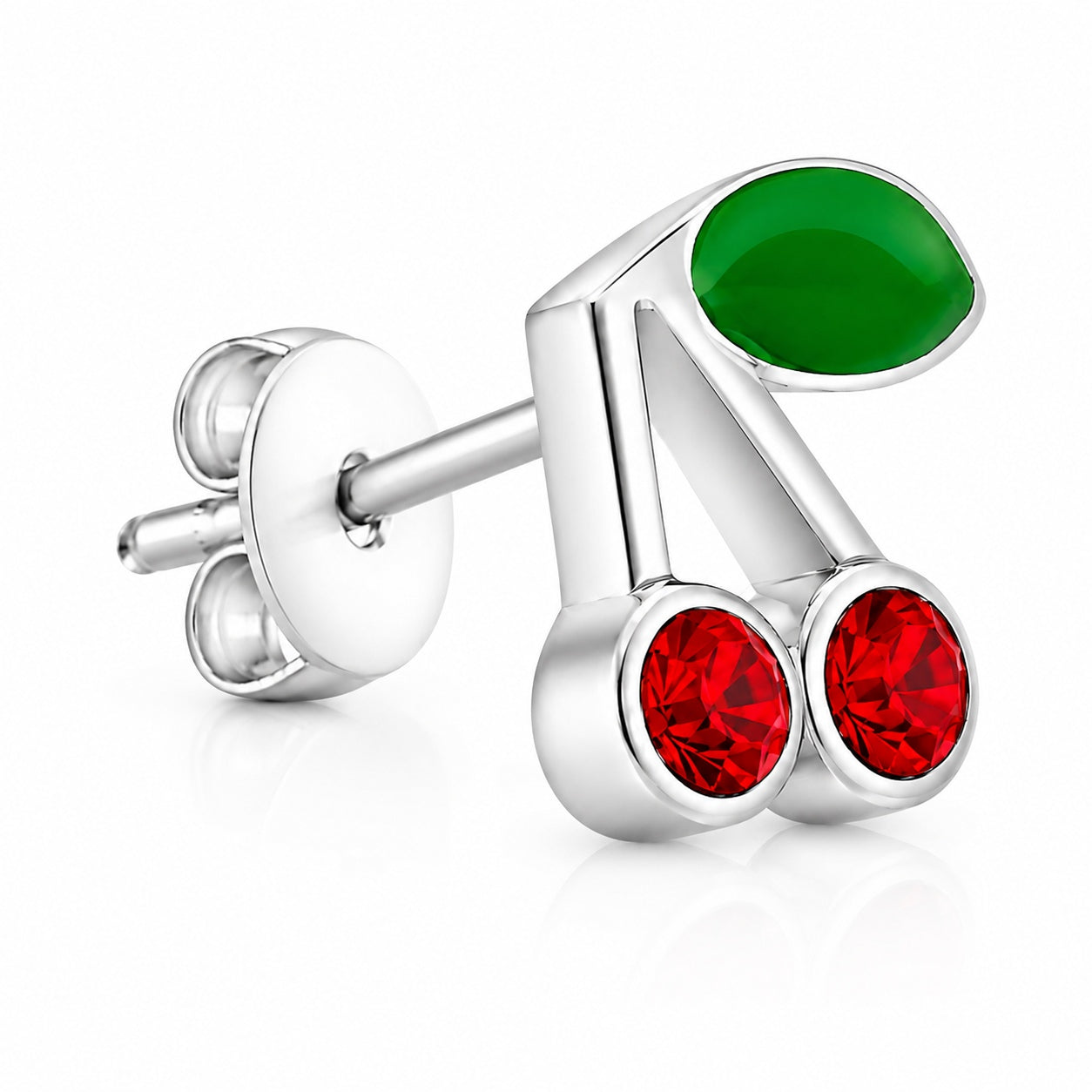 luisia-kinder-ohrstecker-kirschen-mit-kristallen-von-swarovski image 5