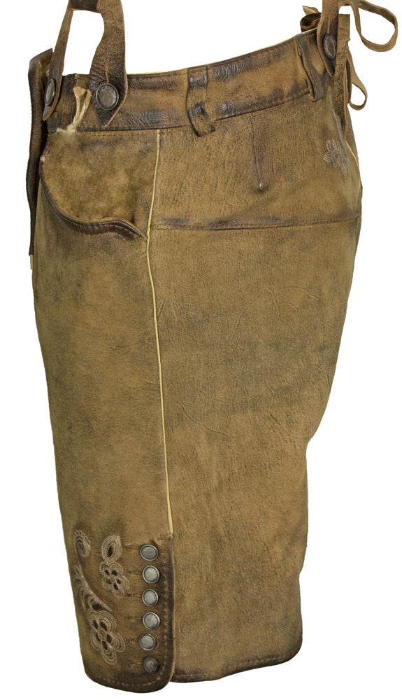 trachtenland-maddox-kurze-damen-lederhose-kreuzberg-mit-tr-gern-antik-eiche image 3