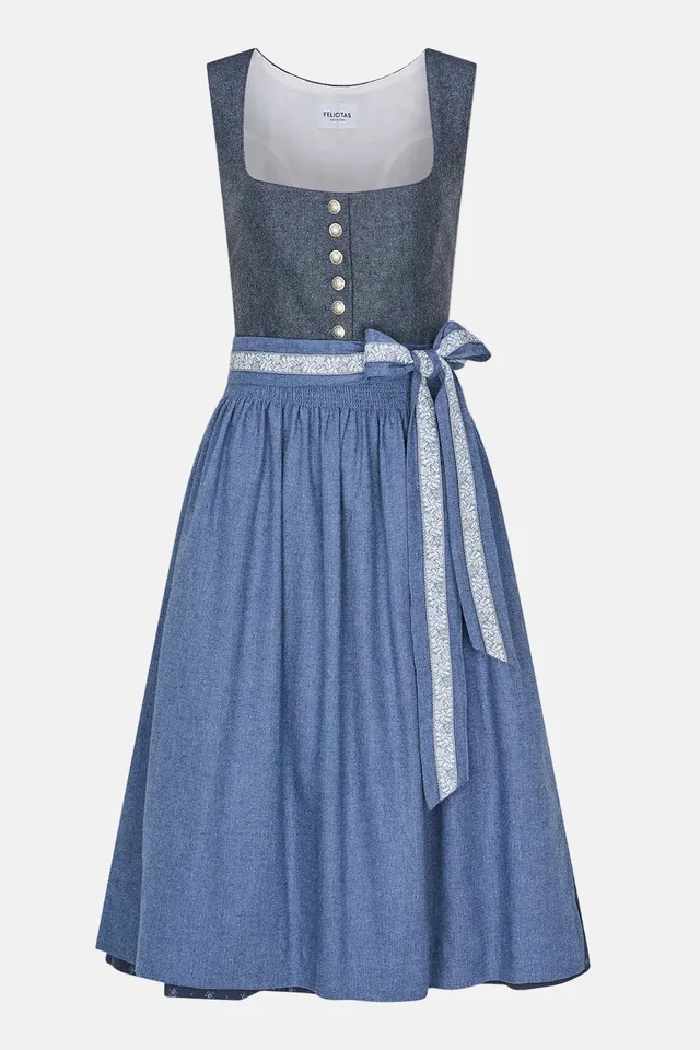felicitas-dala-damen-dirndl-70-cm-wollmischung-mit-sch-rze image 1