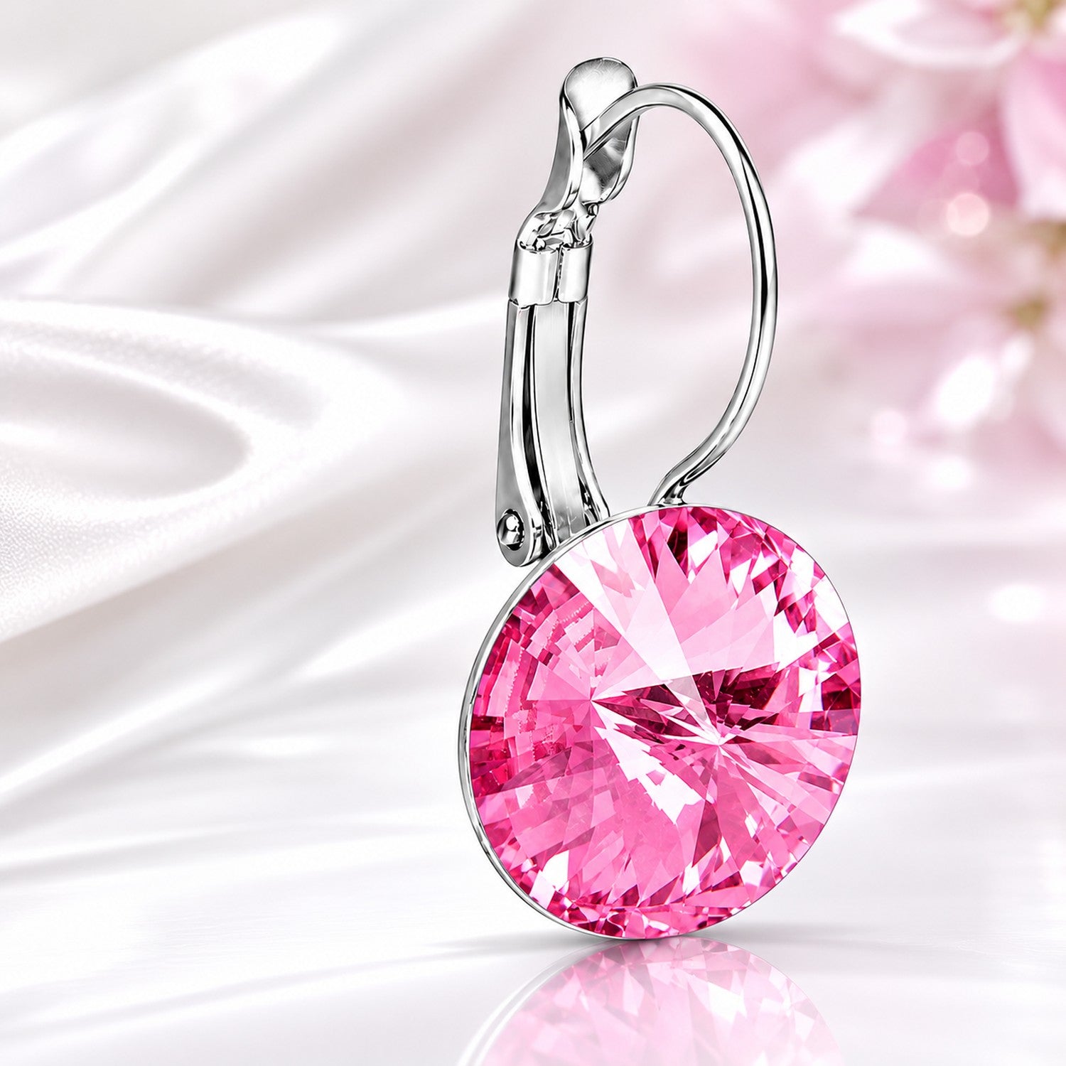luisia-ohrringe-rivoli-mit-kristallen-von-swarovski-14-mm-rosa image 5