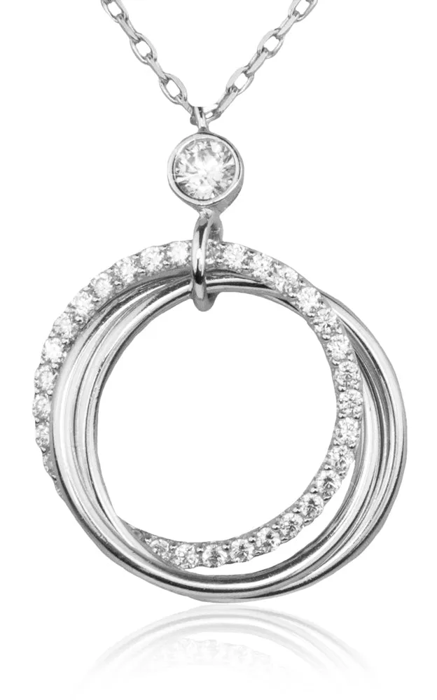 luisia-filigrane-halskette-mit-strass-ringen-925-silber image 1