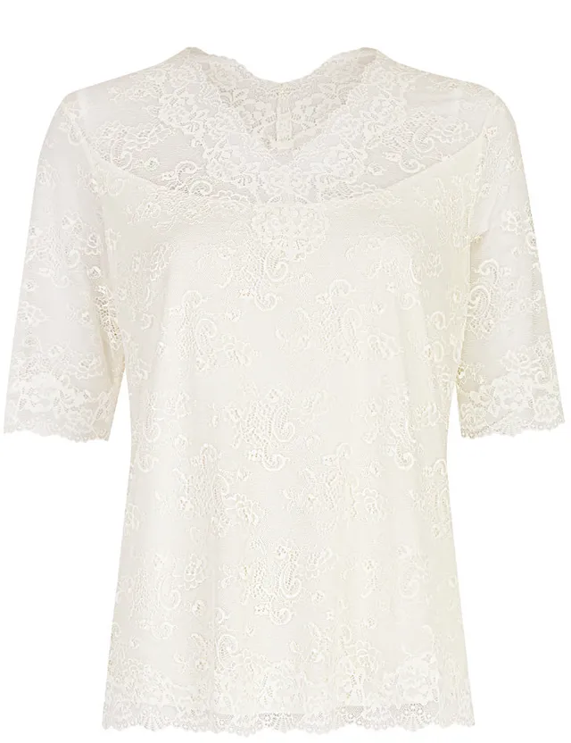 nina-von-c-spitzenshirt-halbarm-trachtenbluse-16460892-champagner image 1