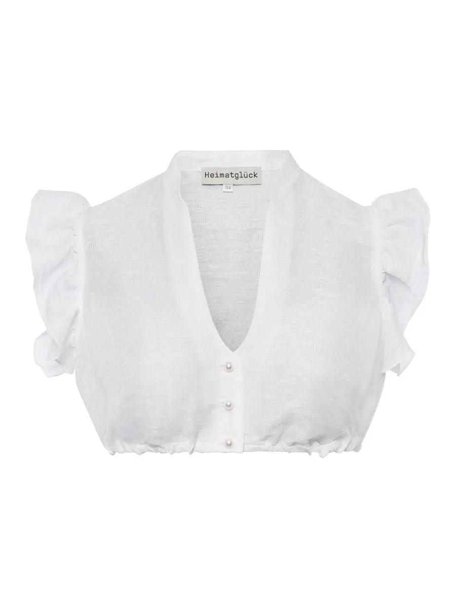 heimatgl-ck-dirndlbluse-alice-fl-gelarm-kurzarm-damen image 1