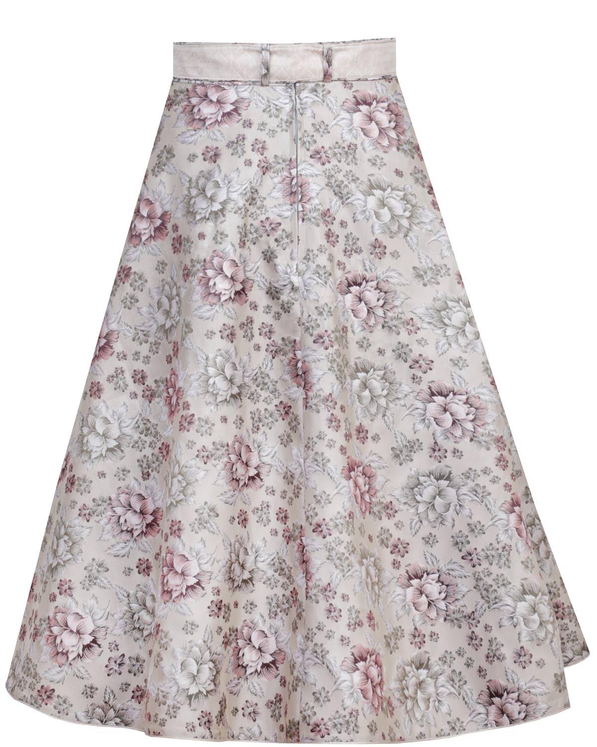 marjo-damen-trachtenrock-bianca-blumenmuster-900070-champagner-mauve-70-cm image 2