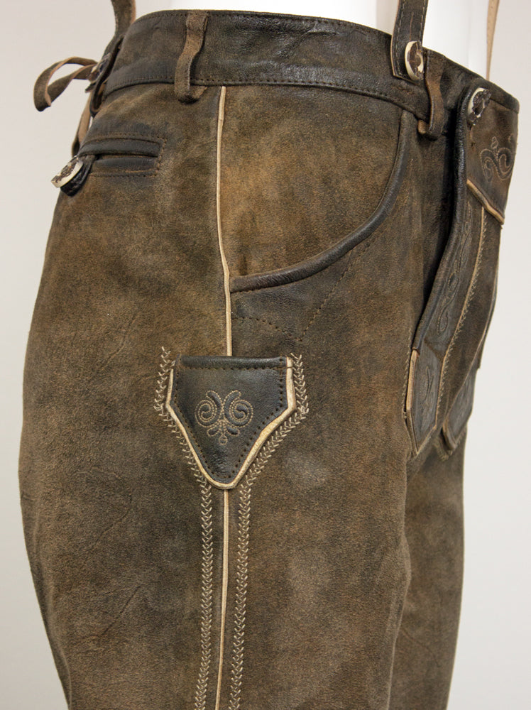 trachtenland-maddox-kinder-kniebund-lederhose-rotwand-mit-tr-ger-antik-ziller image 7