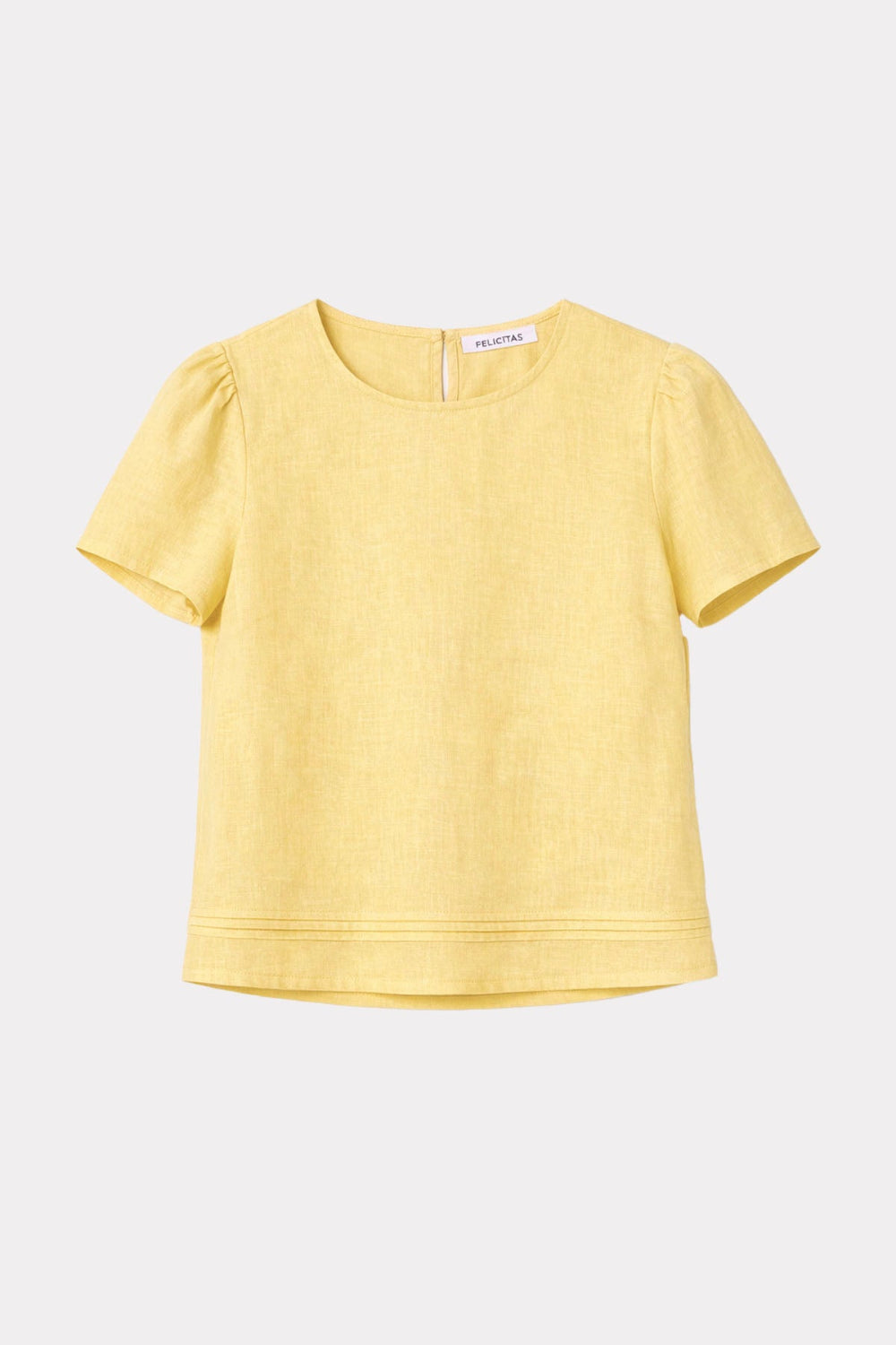 felicitas-bena-damen-bluse-kurzarm-leinen-baumwolle image 1