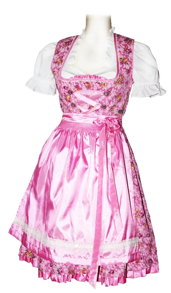 trachten-benkert-agnes-dirndl-ros-gebl-mt image 1