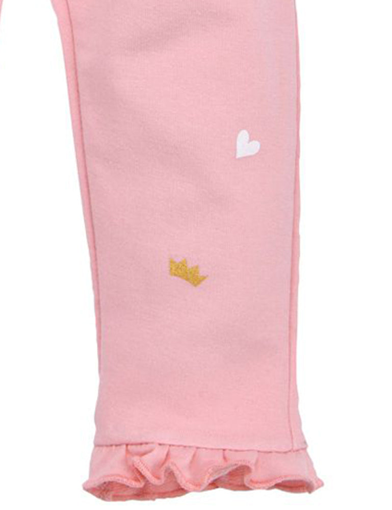bondi-baby-kinder-leggings-princess-86577-rosa-m-dchen-hose image 3