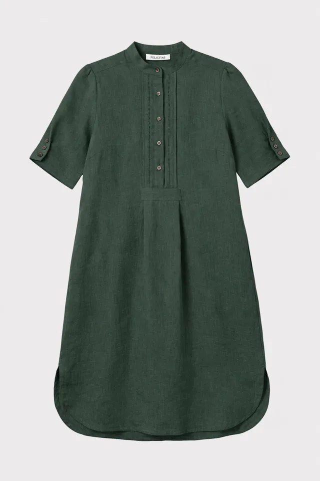 felicitas-kareen-damen-leinenkleid-sommerkleid image 1