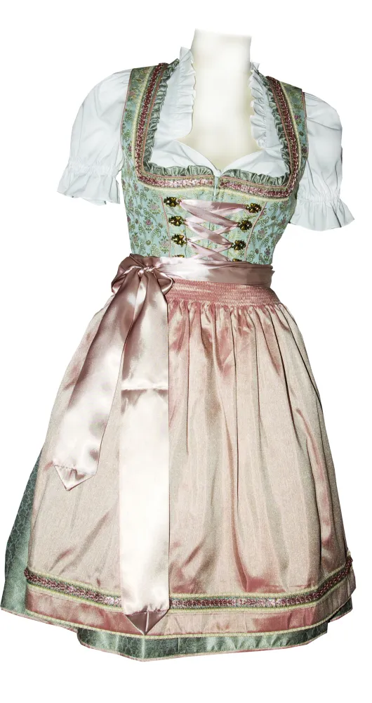 trachten-benkert-rockzana-dirndl-altgrau-blau-altrose image 1