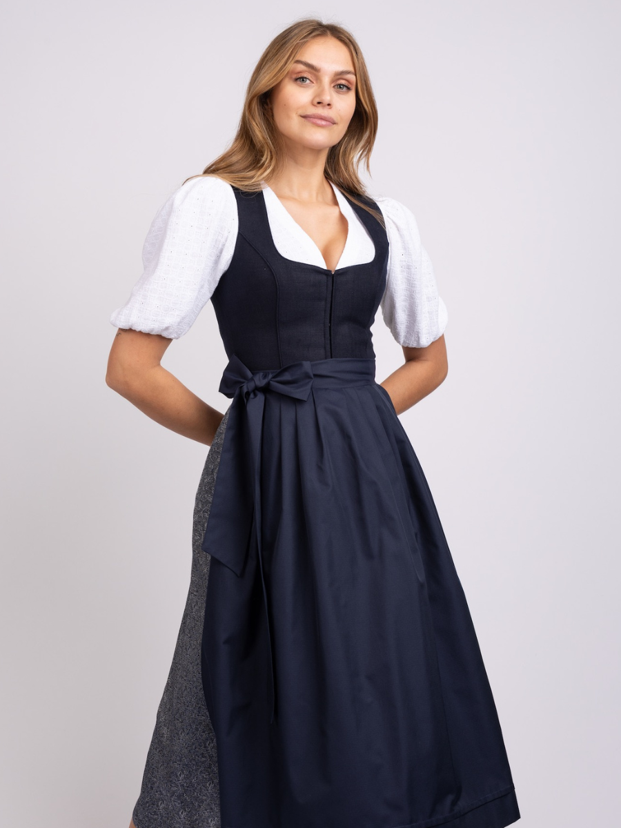 heimatgl-ck-helena-dirndl-marine-leinenmieder image 4
