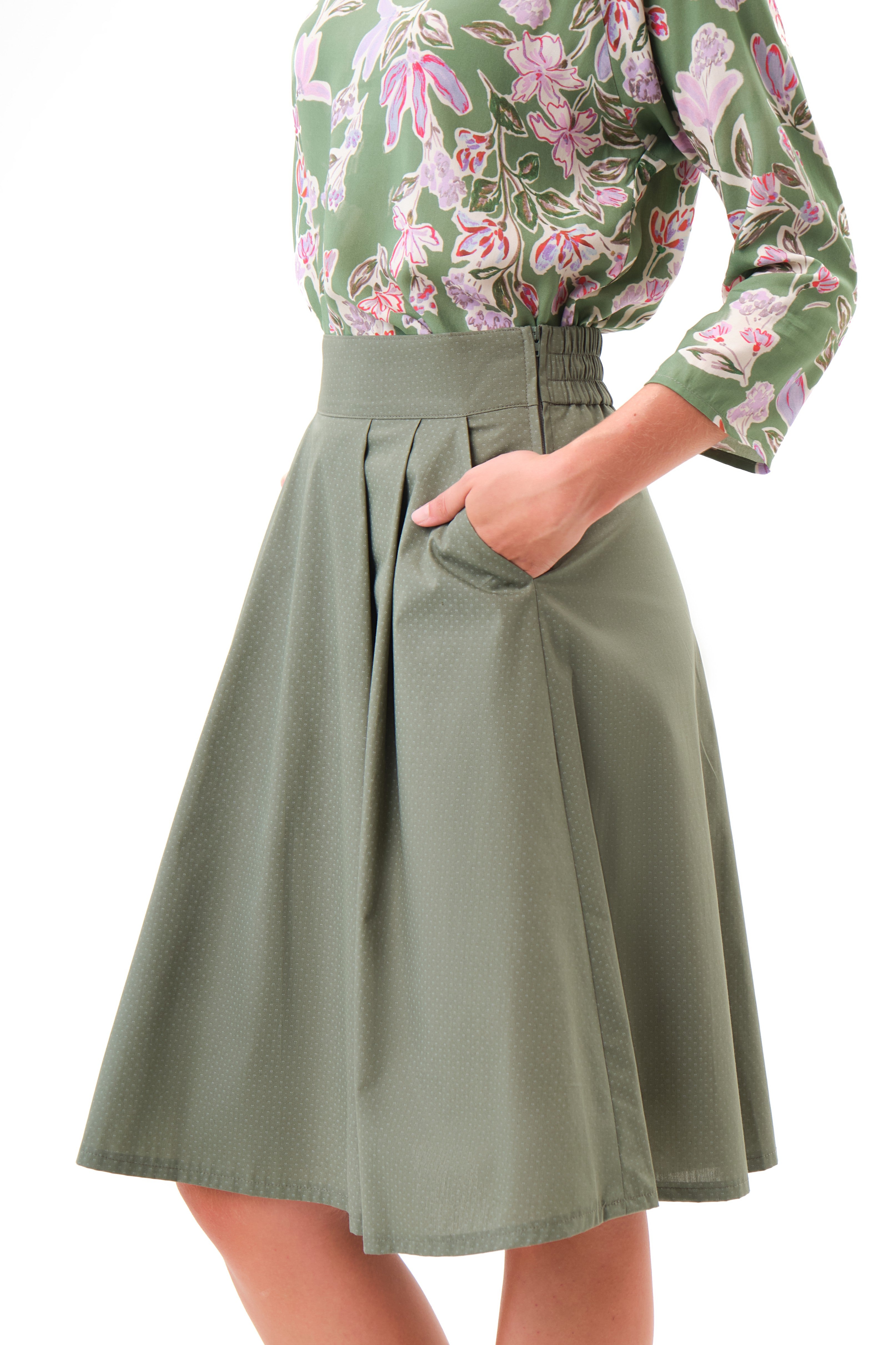 felicitas-trachtenrock-rosa-damen-baumwollrock-64er-l-nge image 2