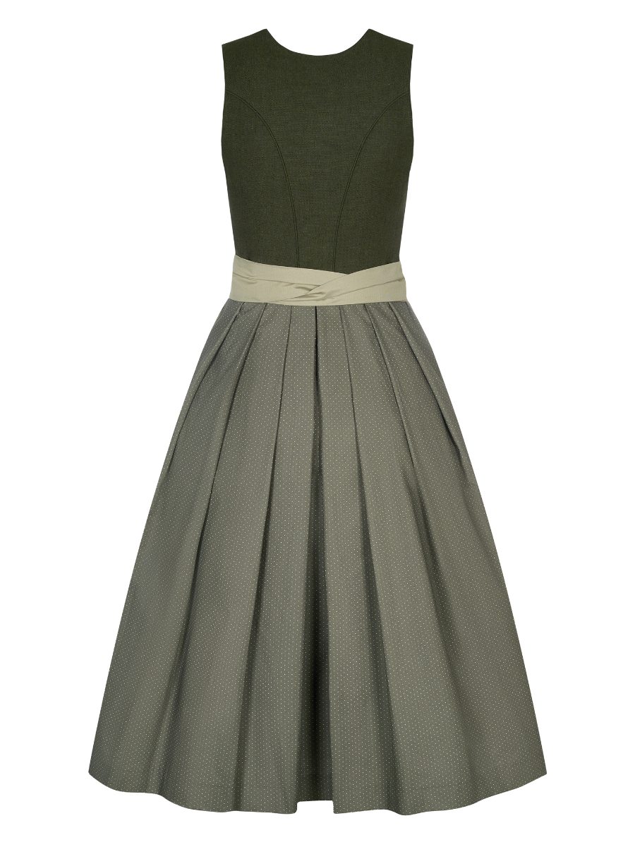heimatgl-ck-dirndl-liselotte-oliv-leinenmieder image 6