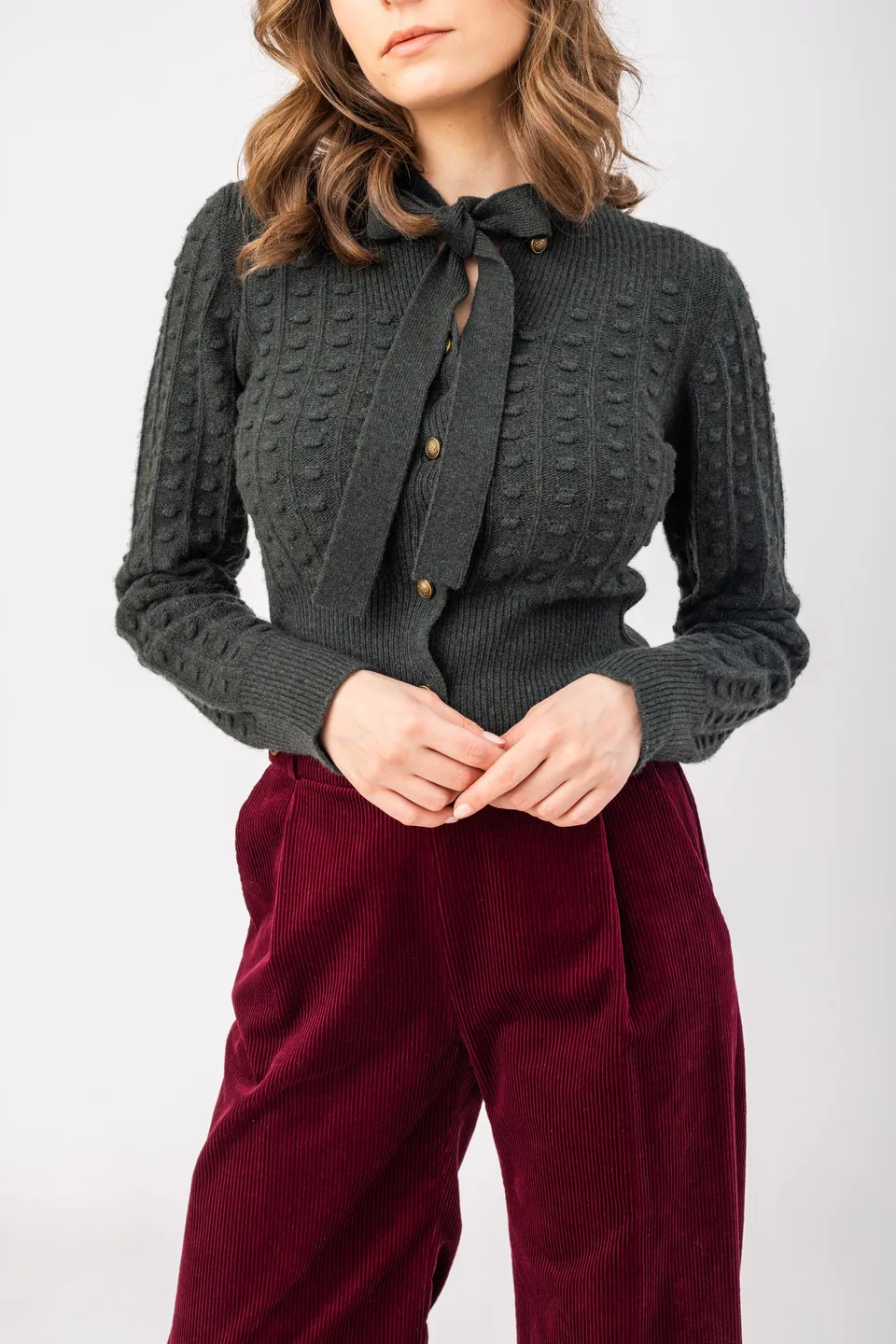 felicitas-damen-strick-cardigan-cordula-kurz-woll-kaschmir image 1